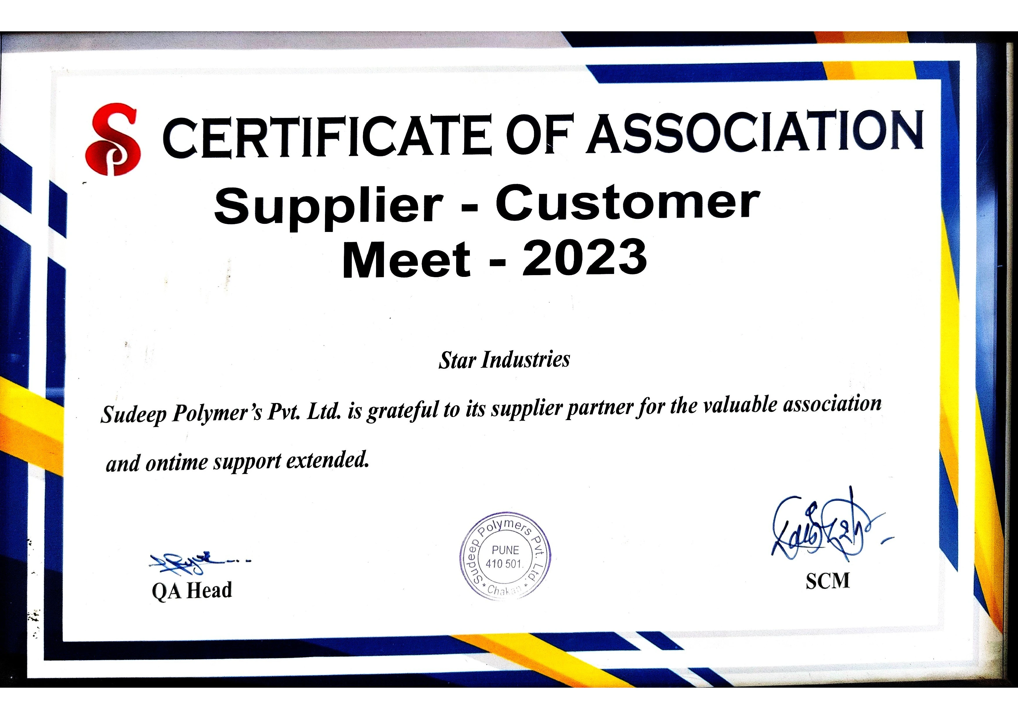 Certificate of Association